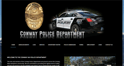 Desktop Screenshot of conwaypd.com